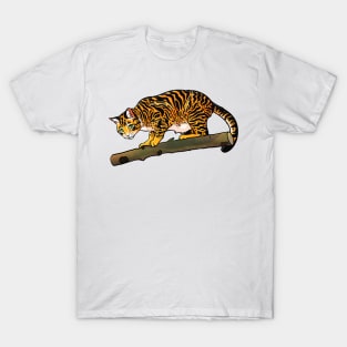 Tree Tiger Tabby T-Shirt